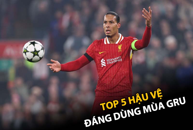 Top 5 trung vệ chất lượng mùa GRU trong FC Online