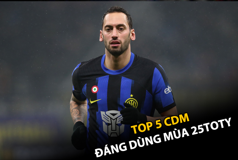 Top 5 tiền vệ phòng ngự đáng dùng nhất mùa 25TY trong FC Online