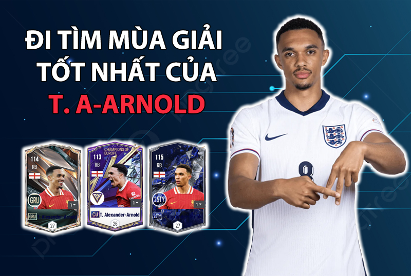Đi tìm mùa giải tốt nhất của T. Alexander-Arnold trong FC Online