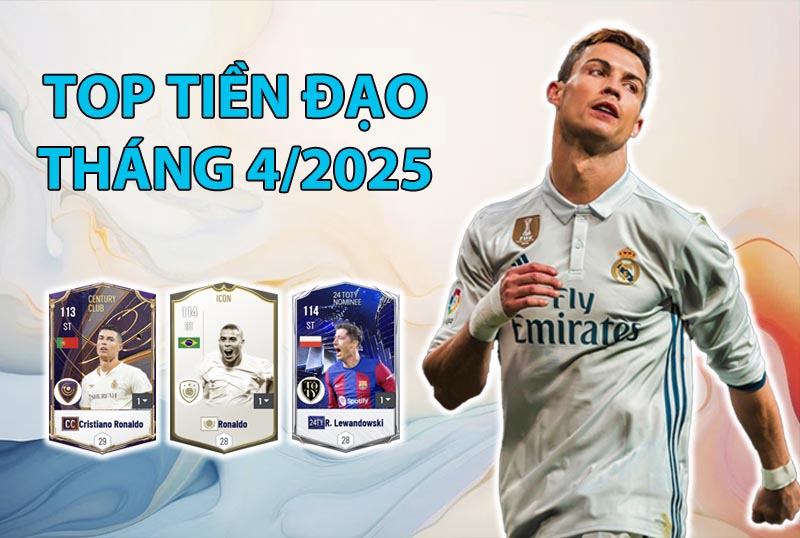 Những cầu thủ dùng nhiều nhất FC Online Hàn tháng 4/2025 vị trí tiền đạo