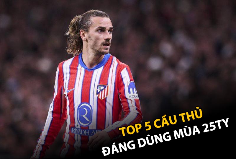 Top 5 cầu thủ được dùng nhất hiện tại mùa 25TY trong top rank Hàn FC Online
