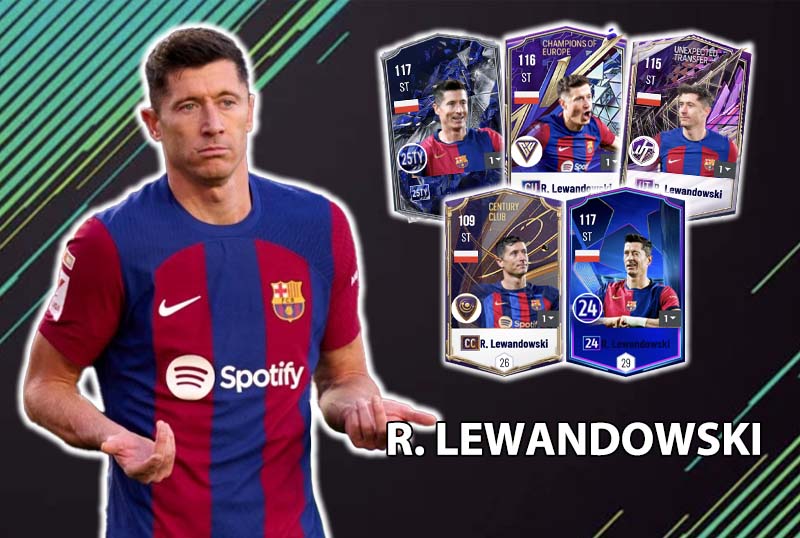 Đi tìm mùa giải tốt nhất của R. Lewandowski trong FC Online