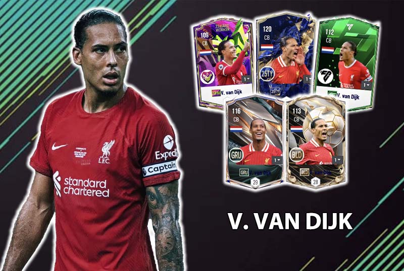 Đi tìm mùa giải tốt nhất của V. Van Dijk trong FC Online
