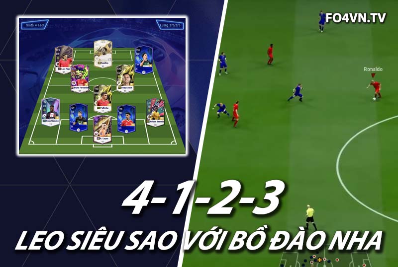 Chiến thuật FC Online : Sơ đồ 4123 với team ĐT Bồ top rank Hàn
