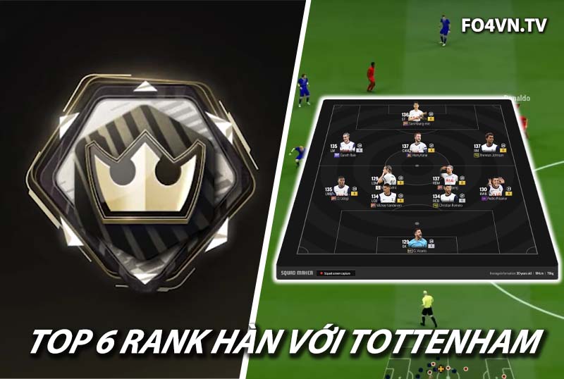 Top 6 đội hình team color Tottenham rank siêu sao Hàn