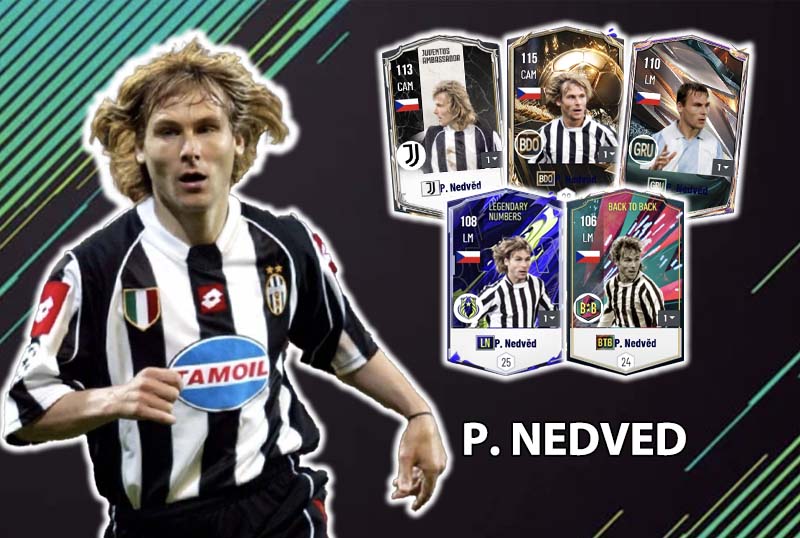 Đi tìm mùa giải tốt nhất của Pavel Nedved trong FC Online