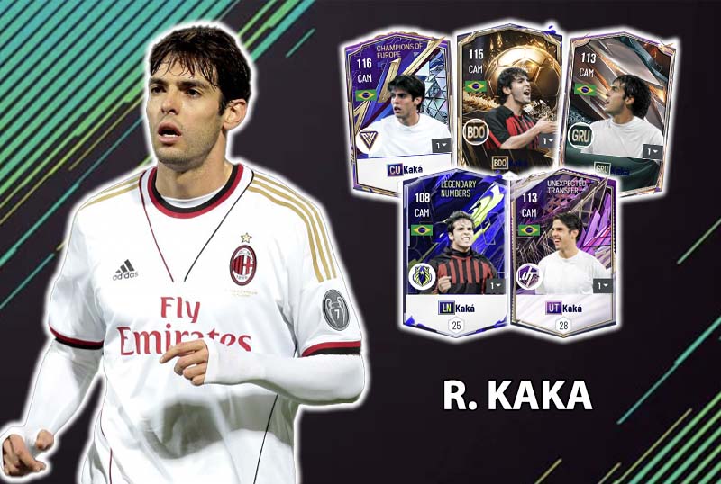 Đi tìm mùa giải tốt nhất của Ricardo Kaka trong FC Online