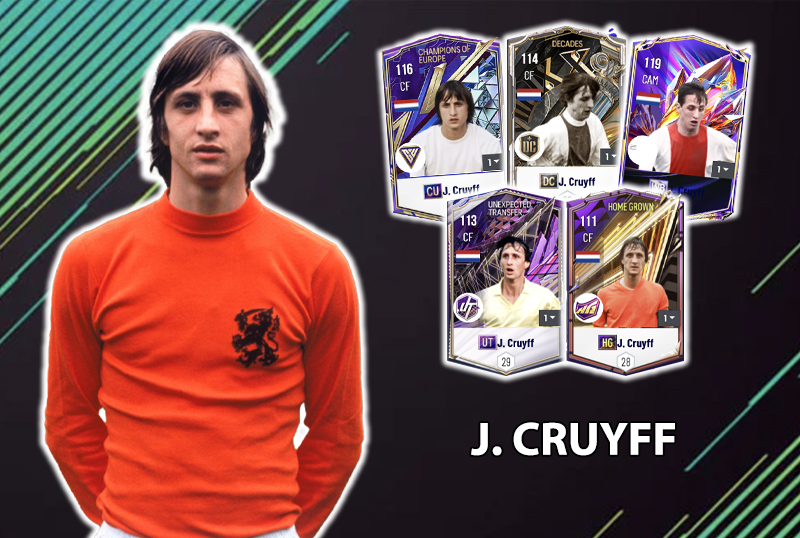 Đi tìm mùa giải tốt nhất của J. Cruyff trong FC Online