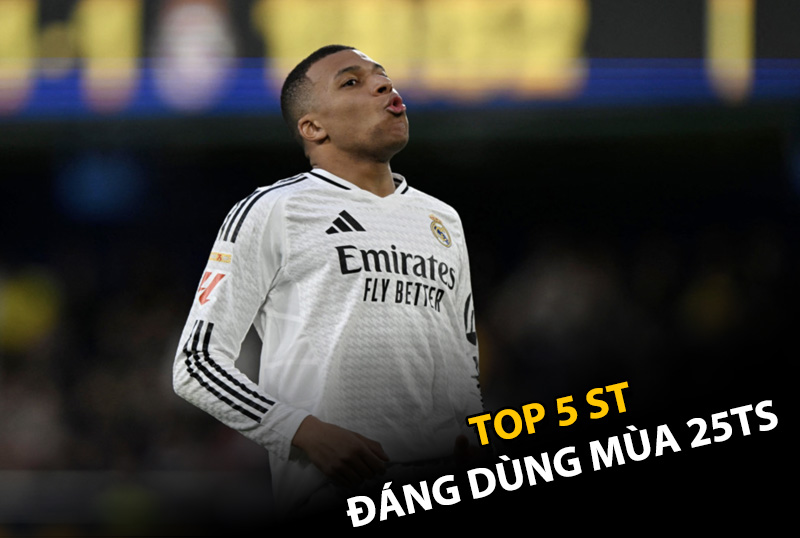 Top 5 tiền đạo đáng đáng dùng nhất mùa 25TS trong FC Online