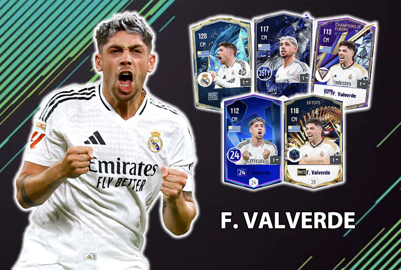 Đi tìm mùa giải tốt nhất của Valverde trong FC Online