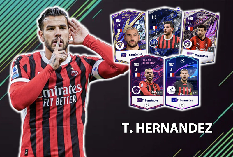 Đi tìm mùa giải tốt nhất của Theo Hernandez trong FC Online