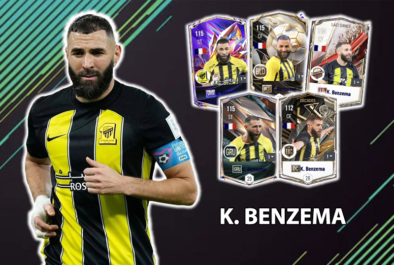 Đi tìm mùa giải tốt nhất của K. Benzema trong FC Online