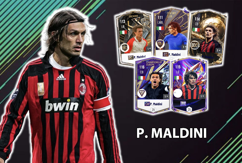 Đi tìm mùa giải tốt nhất của P. Maldini trong FC Online
