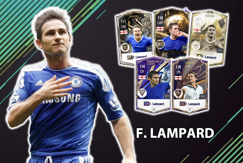 Đi tìm mùa giải tốt nhất của F. Lampard trong FC Online