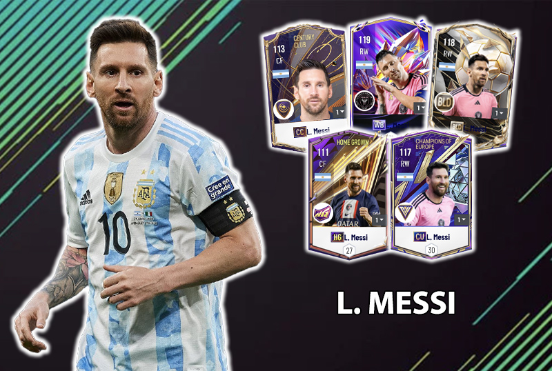 Đi tìm mùa giải tốt nhất của Lionel Messi trong FC Online