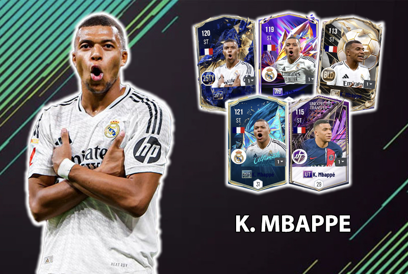 Đi tìm mùa giải tốt nhất của Kylian Mbappe trong FC Online