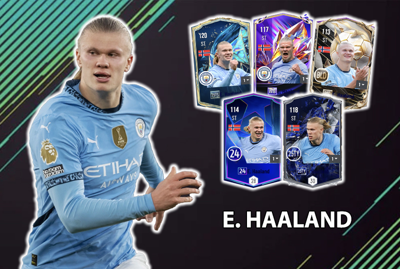Đi tìm mùa giải tốt nhất của Erling Haaland trong FC Online