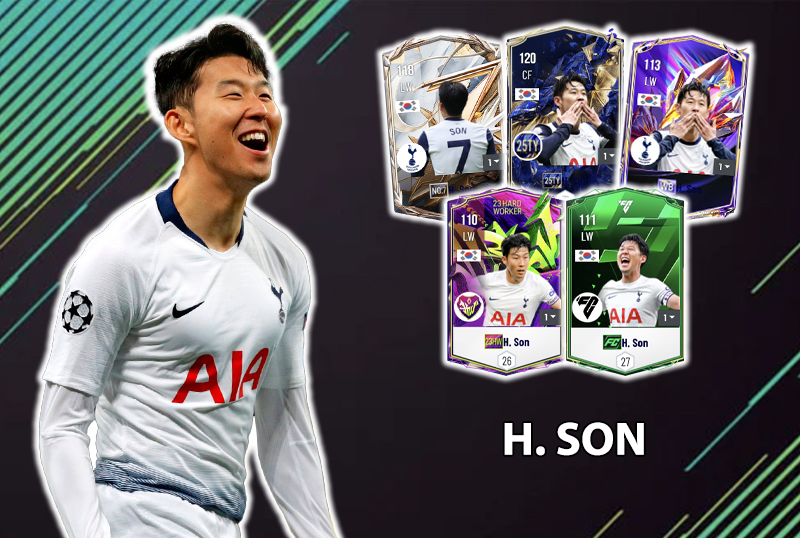 Đi tìm mùa giải tốt nhất của Son Heung Min trong FC Online
