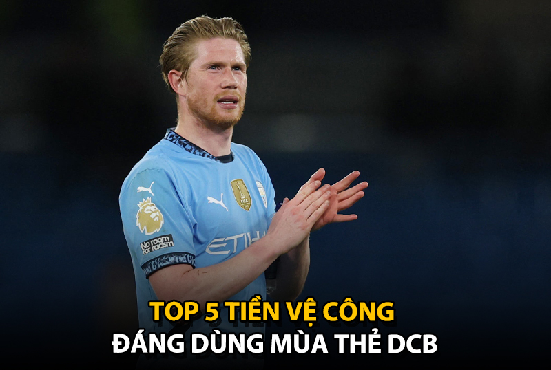 Top 5 tiền vệ công đáng quan tâm mùa thẻ DCB trong FC Online