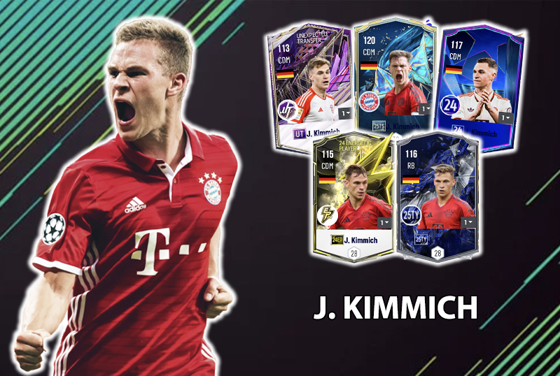Đi tìm mùa giải tốt nhất của Joshua Kimmich trong FC Online