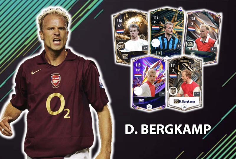 Đi tìm mùa giải tốt nhất của Dennis Bergkamp trong FC Online
