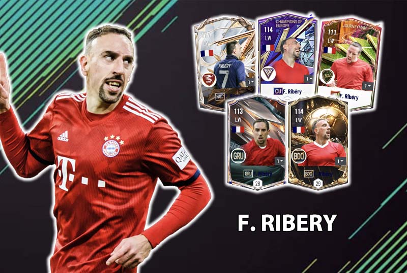 Đi tìm mùa giải tốt nhất của Franck Ribery trong FC Online