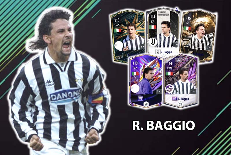 Đi tìm mùa giải tốt nhất của Roberto Baggio trong FC Online