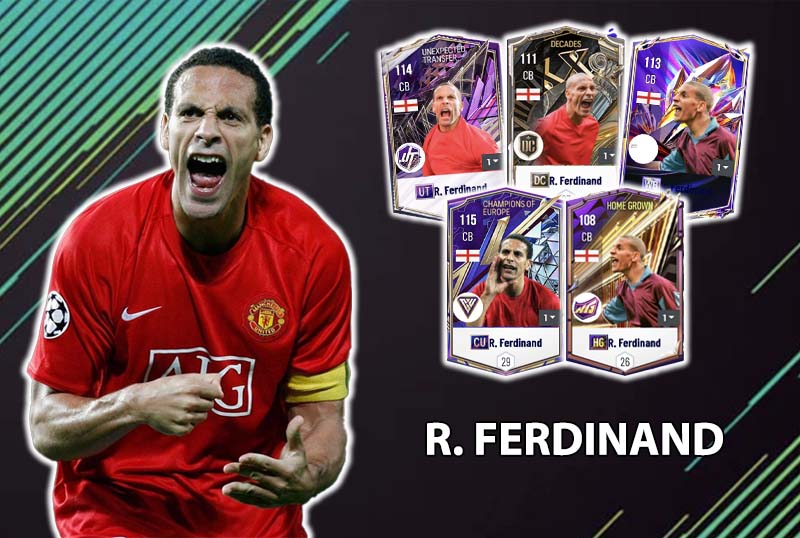Đi tìm mùa giải tốt nhất của Rio Ferdinand trong FC Online