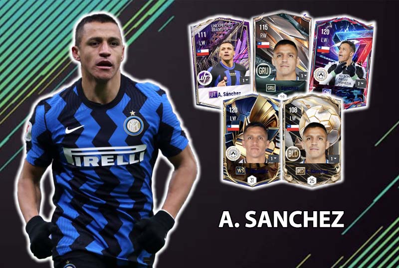 Đi tìm mùa giải tốt nhất của Alexis Sanchez trong FC Online