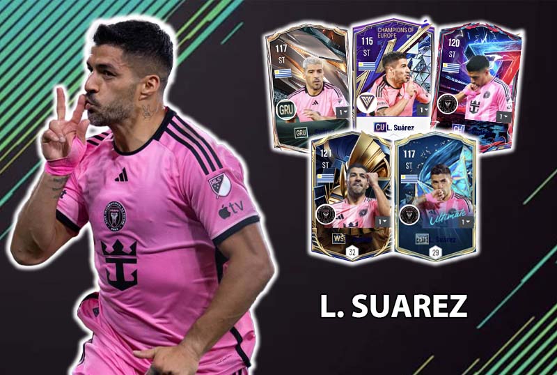 Đi tìm mùa giải tốt nhất của Luis Suarez trong FC Online