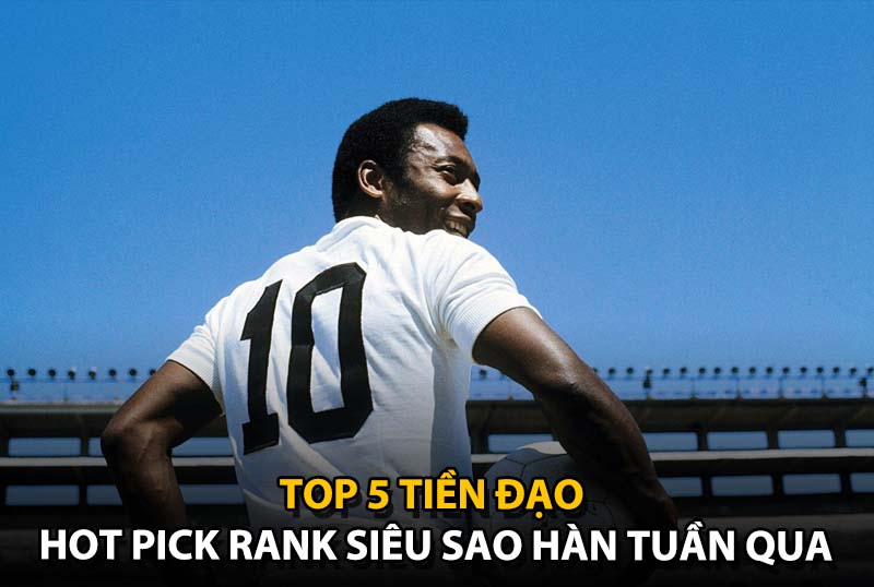 Top 5 tiền đạo cắm được dùng nhiều nhất tuần qua tại FC Online Hàn