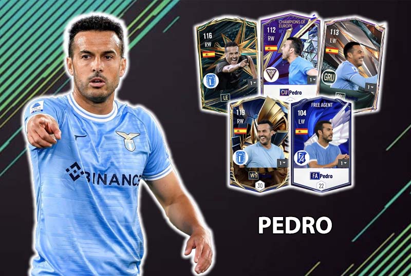 Đi tìm mùa giải tốt nhất của Pedro trong FC Online