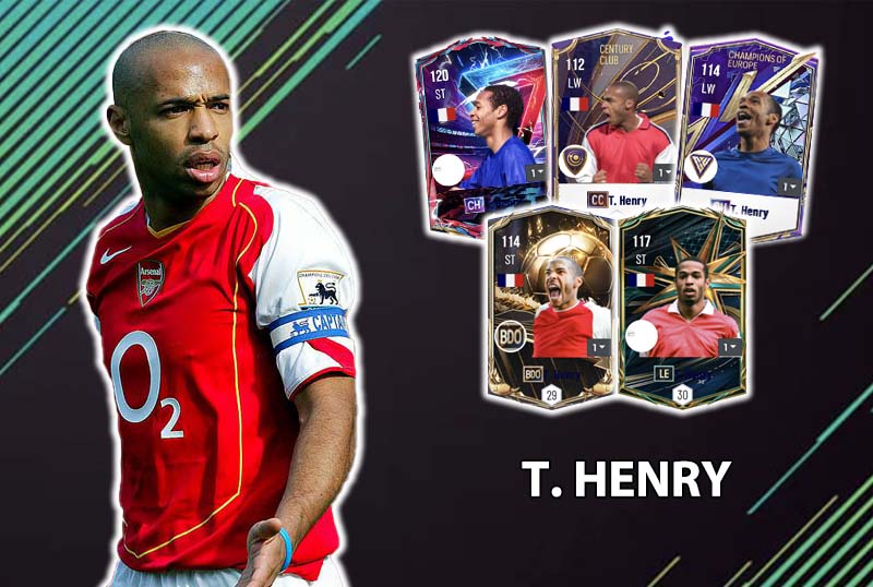 Đi tìm mùa giải tốt nhất của T. Henry trong FC Online