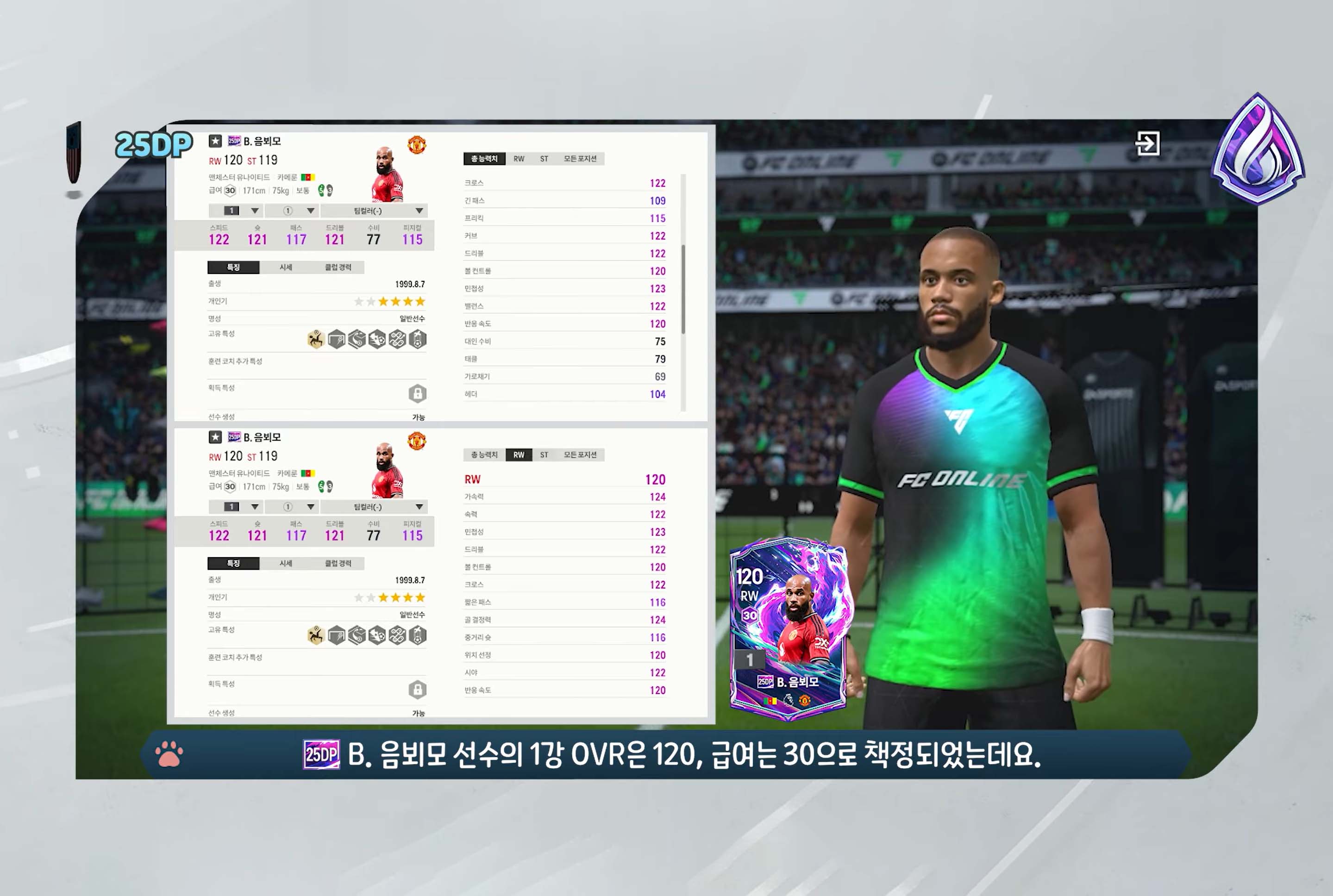 Cập Nhật : Ra mắt mùa thẻ 25 Devoted Players trong FC Online Hàn