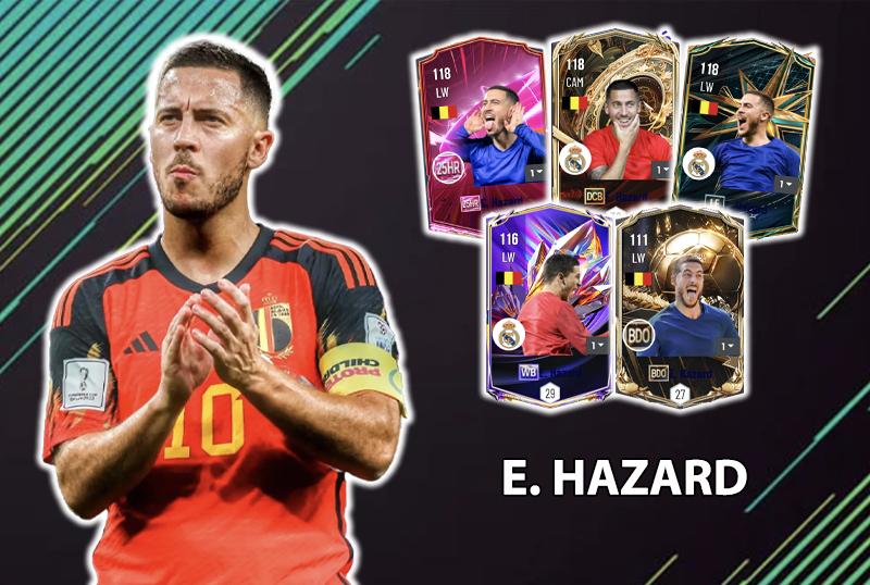 Đi tìm mùa giải tốt nhất của E. Hazard trong FC Online
