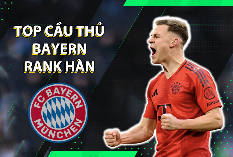 Những cái tên đáng dùng cho team color Bayern Munich trong FC Online