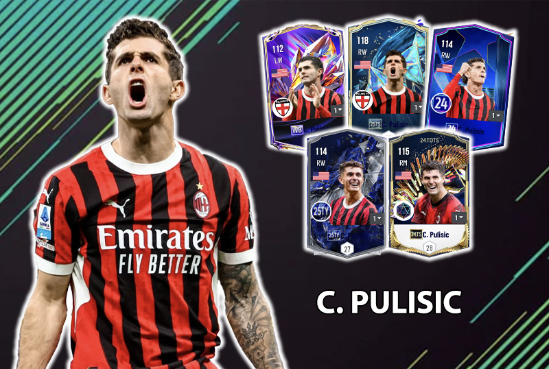 Đi tìm mùa giải tốt nhất của C. Pulisic trong FC Online