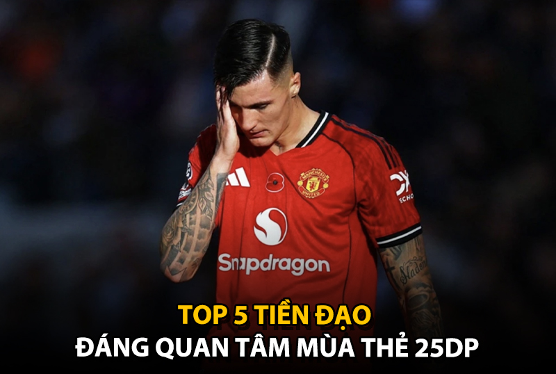 Top 5 tiền đạo đáng chú ý mùa thẻ 25DP trong FC Online