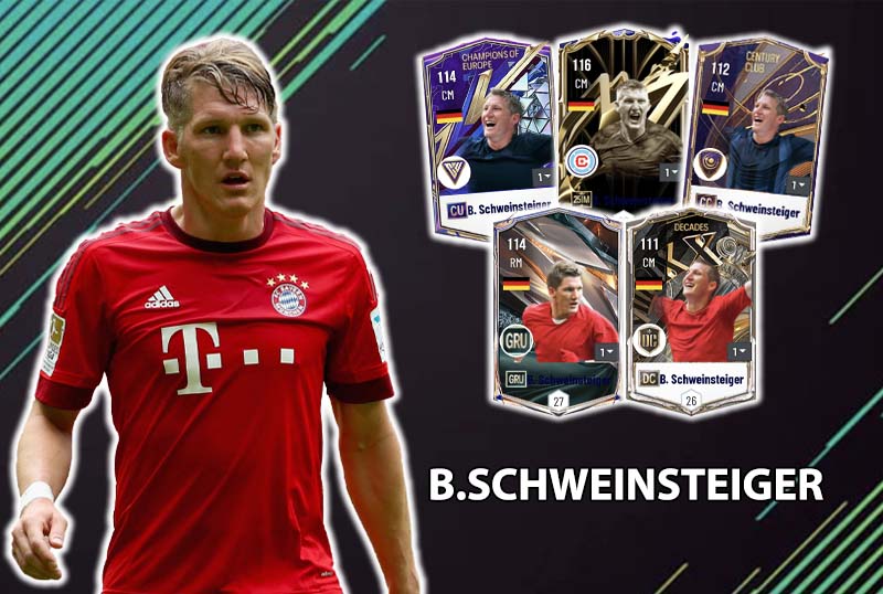 Đi tìm mùa giải tốt nhất của B. Schweinsteiger trong FC Online