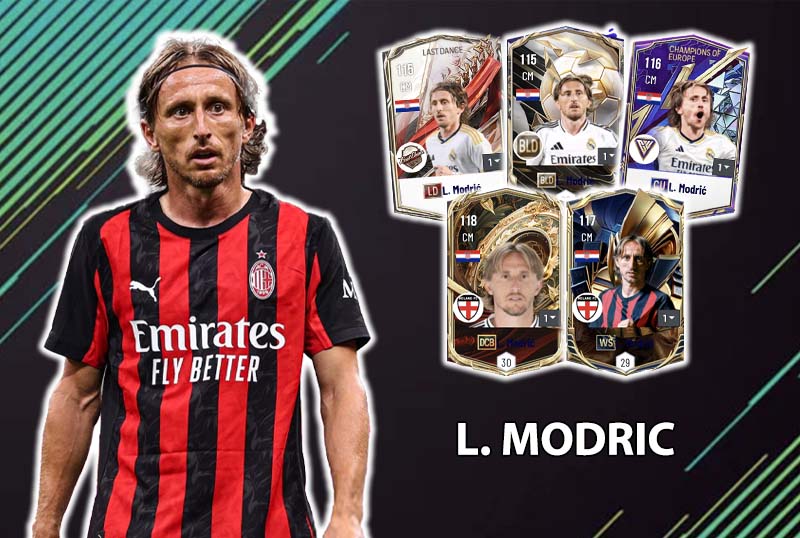 Đi tìm mùa giải tốt nhất của Luka Modric trong FC Online