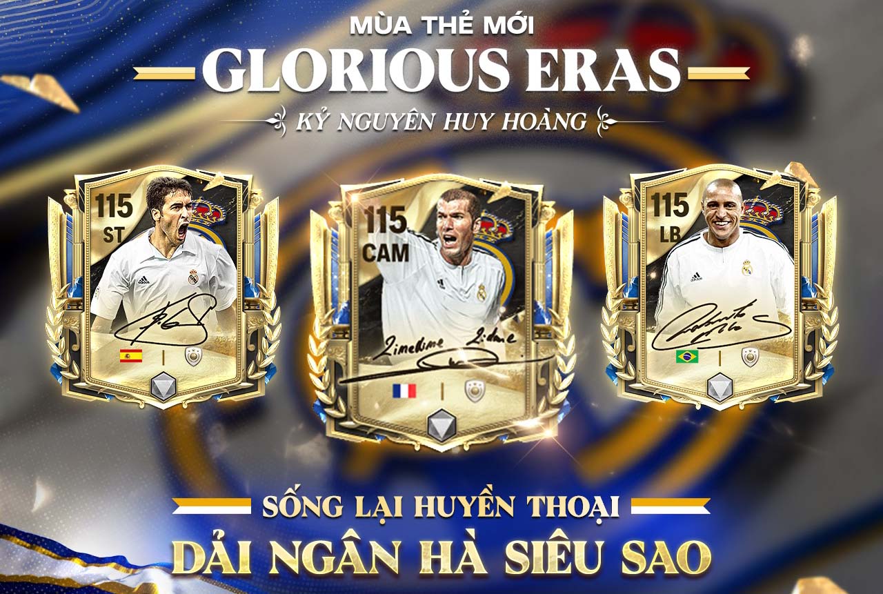 Top 5 cái tên đáng đổi mùa GLORIOUS ERAS tuần 2 trong FC Mobile Việt Nam