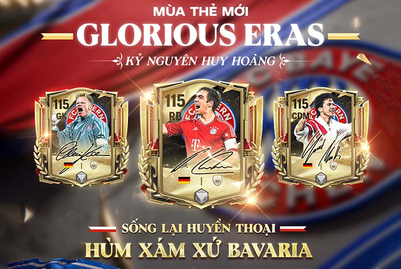 Top 5 cái tên đáng đổi mùa GLORIOUS ERAS tuần 3 trong FC Mobile Việt Nam