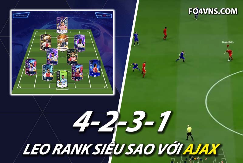 Chiến thuật FC Online : Đầu tàu 