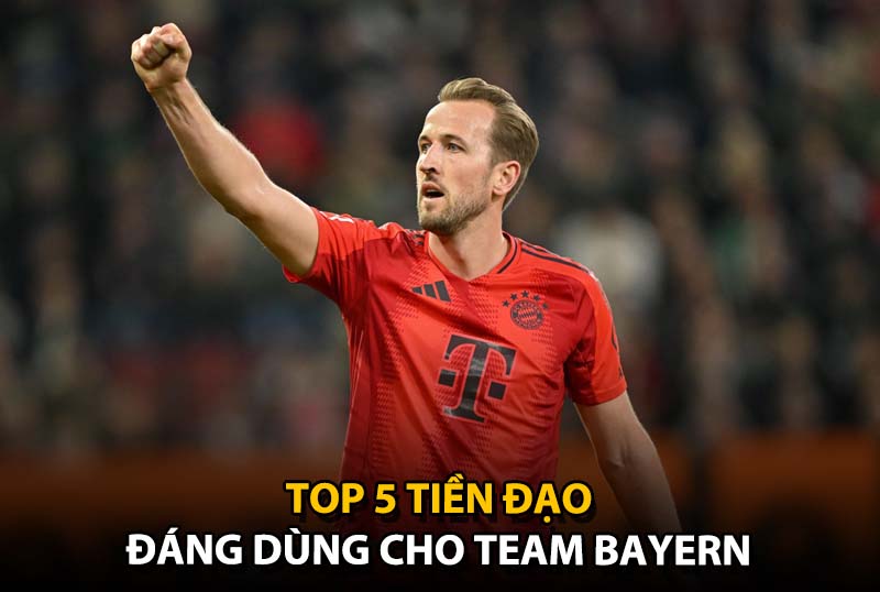 Top 5 tiền đạo đáng dùng cho team color Bayern trong FC Online