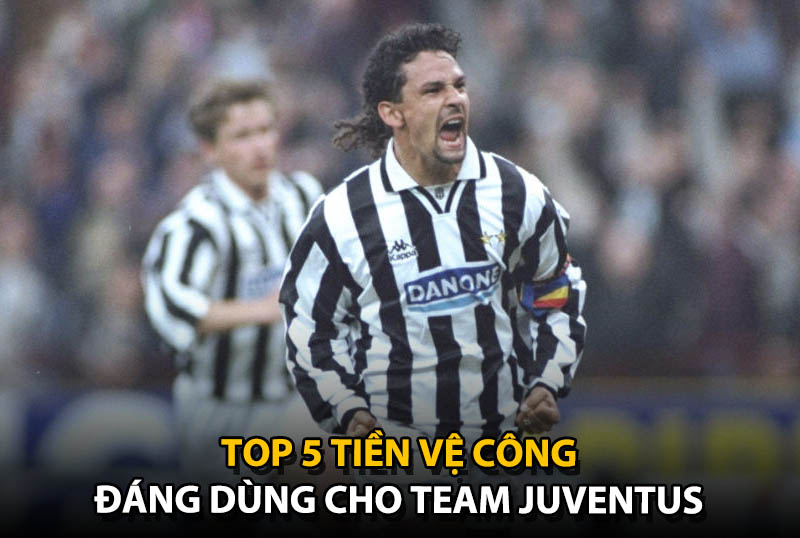 Top 5 tiền vệ công đáng dùng cho team color Juventus