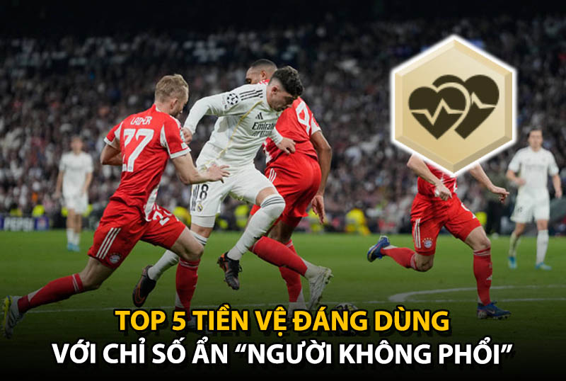 Top 5 tiền vệ có 